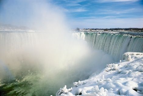 Chute du Niagara en hiver