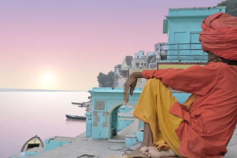 Vue sur la mer - Du Rajasthan à Bénares