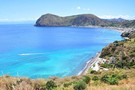 Lipari, la baie et la plage de Pietra - 