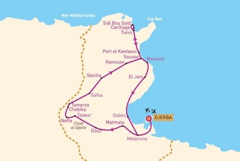 Carte du circuit