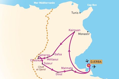 Carte - Mer et Oasis