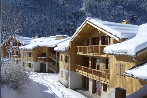 Vue enneigée - Le Hameau des Eaux d'Orelle