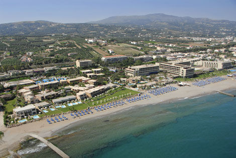 Vue aérienne - Rithymna Beach