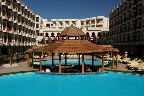 Piscine et facade - Marmara Hurghada
