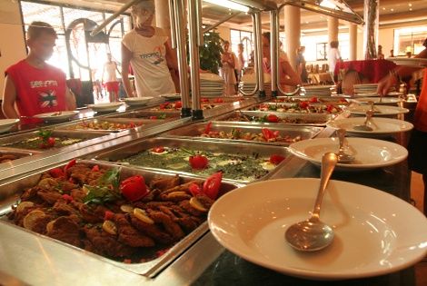Buffet - Three Corner Triton Sea Beach Resort