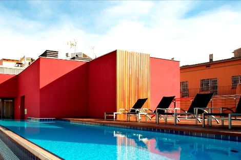 hôtel et piscine - Barcelona Catedral