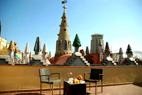 Terrasse - Gaudi Barcelona
