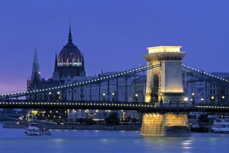Budapest, vue de nuit