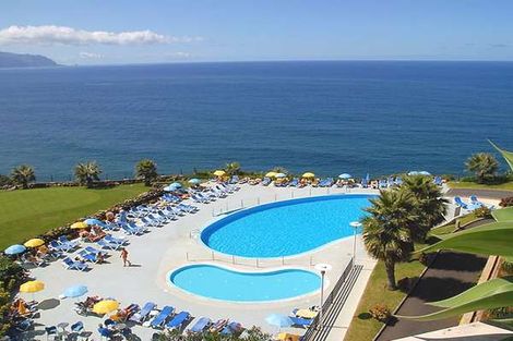 Vue des piscines et de la mer - Monte Mar Palace