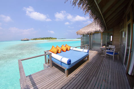 Terrasse - Anantara VELI Resort & Spa - Over-Water Bungalow