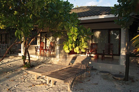 Super Beach Bungalow - Terrasse - Paradise Island Resort