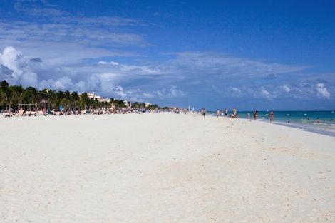 Vue de la plage - Riu Tequila