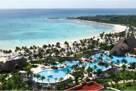 Vue panoramique Maya Beach - Barcelo Maya Beach et Caribe