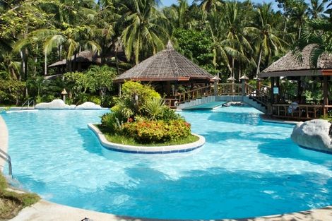 Piscine - Découverte de Manille et Puerto Galera au Coco Beach 3* Charme
