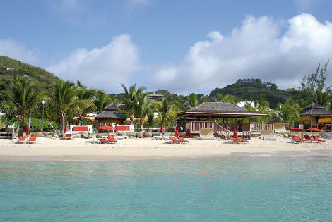 Vue du domaine depuis la mer - Le Domaine de Lonvilliers
