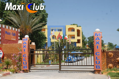 Entrée principale de l'hotel - Maxi Club Sun Garden Hammamet