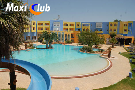 Piscine et logement - Maxi Club Sun Garden Hammamet