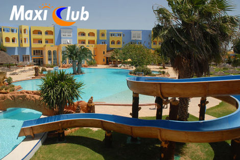 Piscine et toboggan - Maxi Club Sun Garden Hammamet