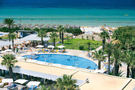 Vue sur la piscine et la mer - One Resort Monastir