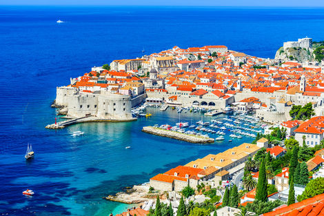 Croatie : Autotour Balade sur la côte dalmate, arrivée Dubrovnik