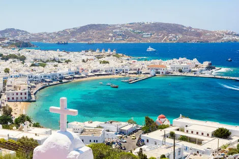 Grece : Combiné hôtels Combiné 3 îles : Santorin - Paros - Naxos en 15 jours en 2* et 3*