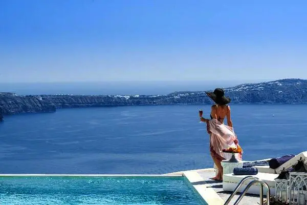 Grece : Hôtel Mythical Blue Santorini