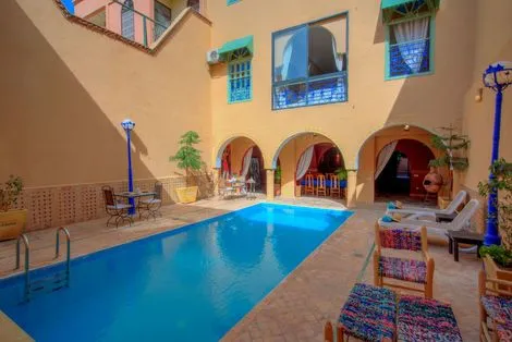 Maroc : Hôtel Riad La Villa Bleue