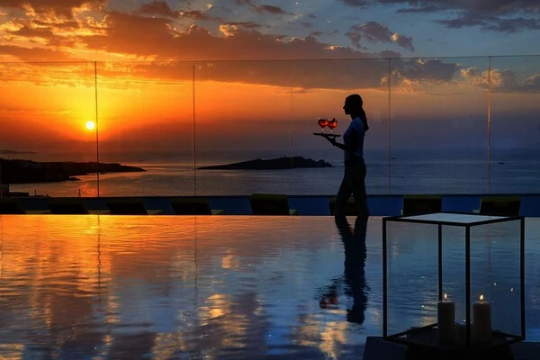 Mykonos : Hôtel Myconian Korali