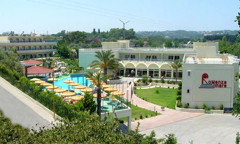 Rhodes : Hôtel Romantza Mare