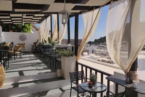 Rhodes : Hôtel Xenones Lindos