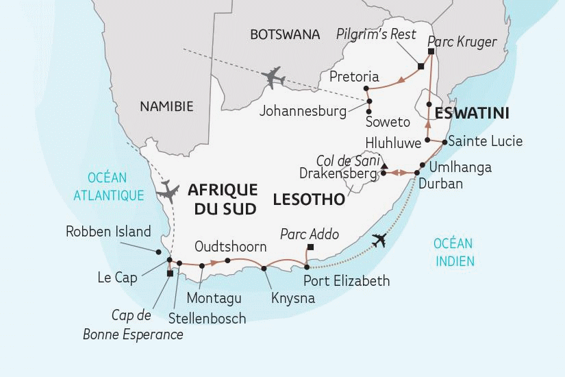 Circuit Le Grand Tour d'Afrique du Sud, sur les traces de Nelson Mandela le_cap Afrique Du Sud