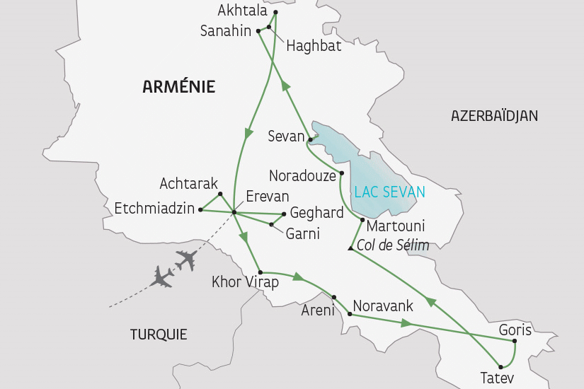 Circuit Secrets d'Arménie yerevan Armenie