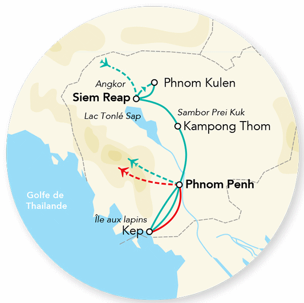 Circuit Immersion au Cambodge & Extension Kep - 2025 siem_reap Cambodge