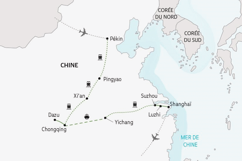 Circuit La Chine, au fil de l'eau et de l'Histoire pekin Chine