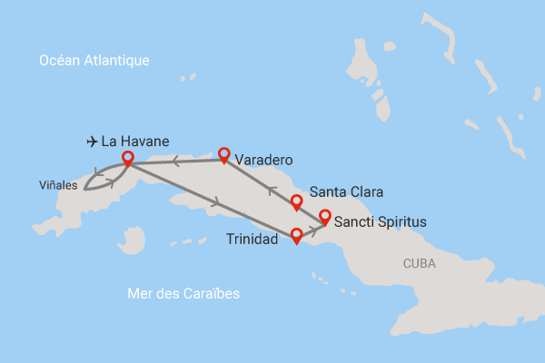 Circuit Couleurs de Cuba en privatif avec logement au Framissima Grand Aston Varadero la_havane Cuba