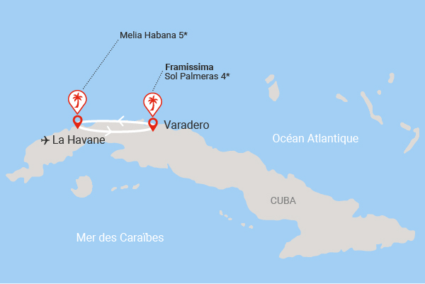 Combiné hôtels Charmes de La Havane et plages de Varadero (Melia Habana 5* + Framissima Sol Palmeras 4*)4 la_havane Cuba