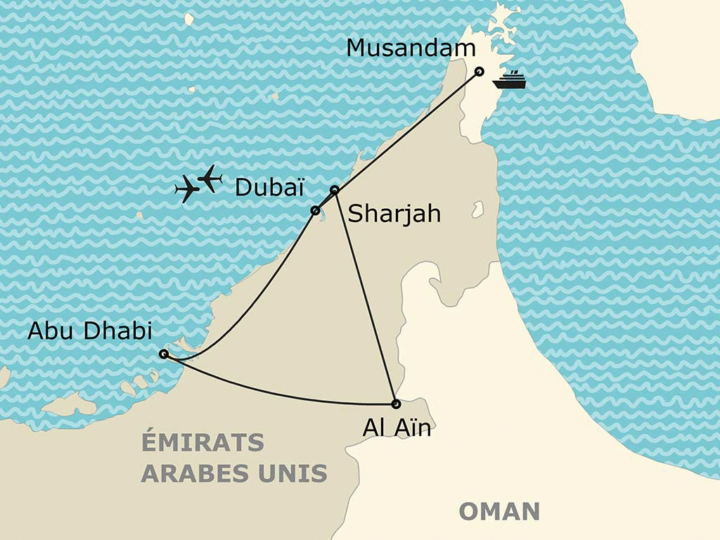 Circuit Trésors des Emirats dubai Dubai et les Emirats