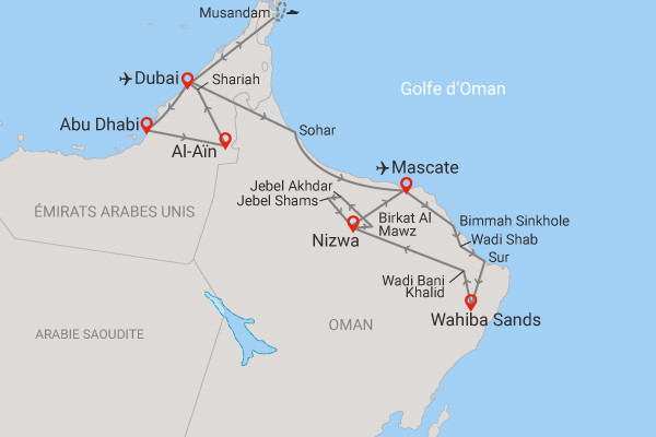 Circuit Emirats et Oman : du modernisme aux traditions dubai Dubai et les Emirats