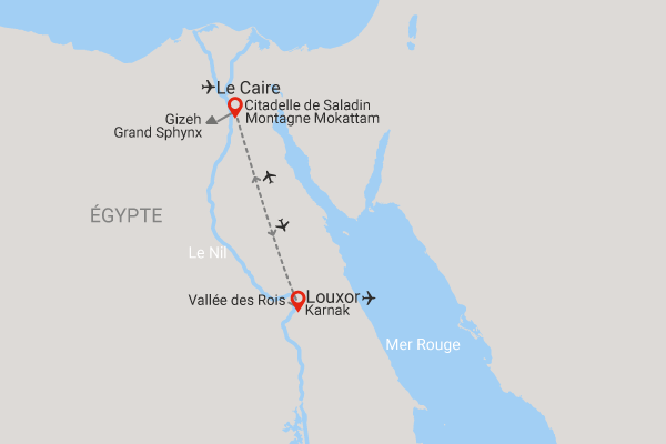 Circuit De la Richesse du Caire à la grandeur de Louxor le_caire Egypte