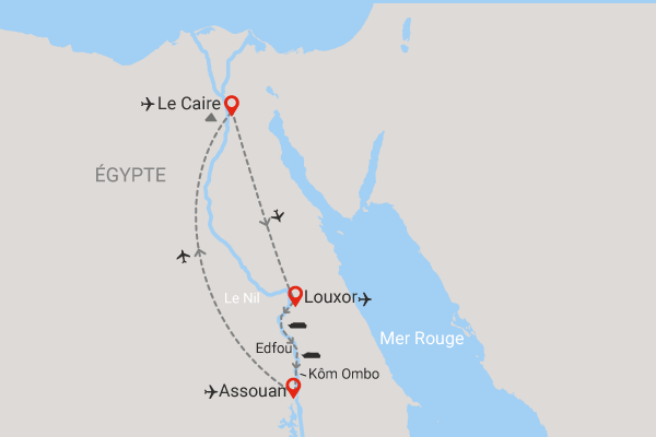 Combiné croisière et hôtel Magie du Nil et découverte du Caire le_caire Egypte