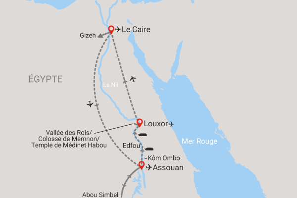 Combiné croisière et hôtel Voyage dans l'Égypte Antique le_caire Egypte