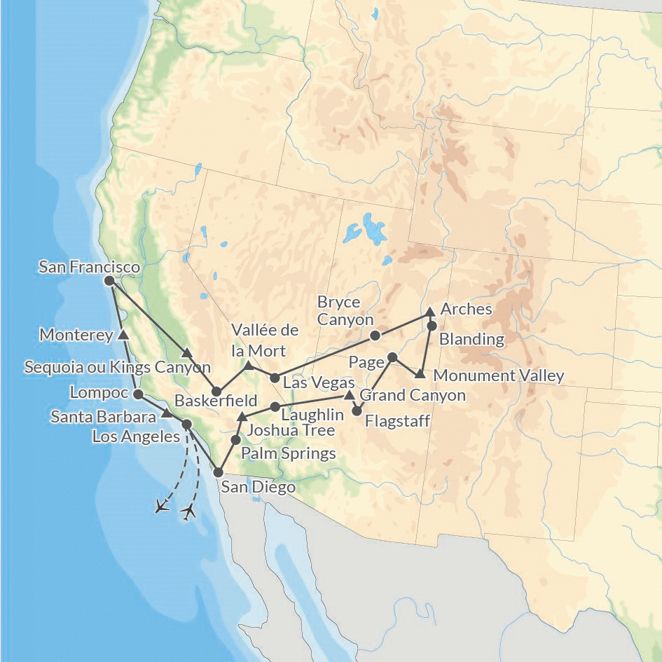 Circuit Magie de l'Ouest 2025 los_angeles Etats-Unis