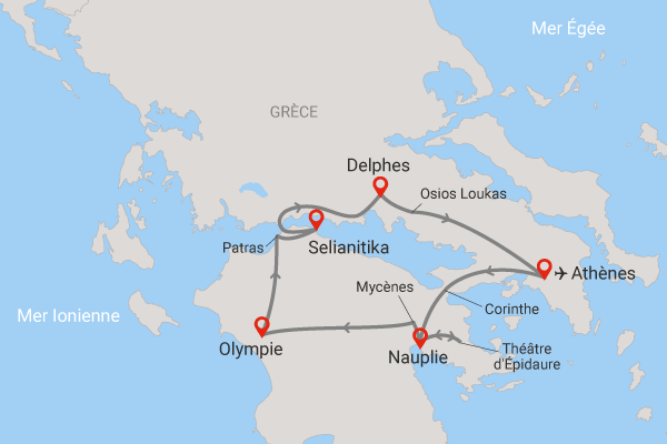 Autotour Grèce Antique athenes Grece
