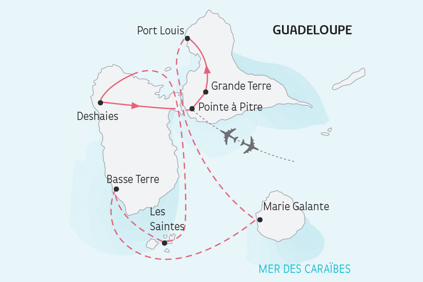 Circuit Découverte de l'Archipel Guadeloupéen 2025 pointe_a_pitre Guadeloupe