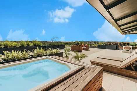 Penthouse - Terrasse aménagée avec bain bouillonnant