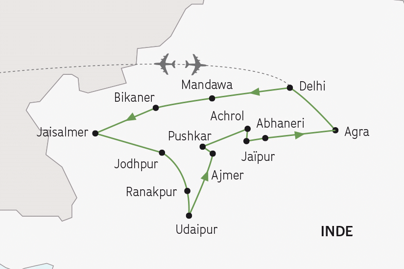 Circuit L'Inde du Nord et le Rajasthan delhi Inde