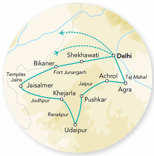 Circuit Merveilles de l'Inde du Nord - Spécial Fête de Pushka delhi Inde