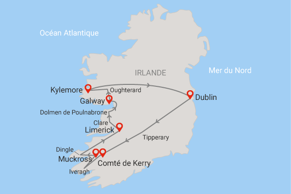 Voyage en Irlande : circuit, séjour sur mesure
