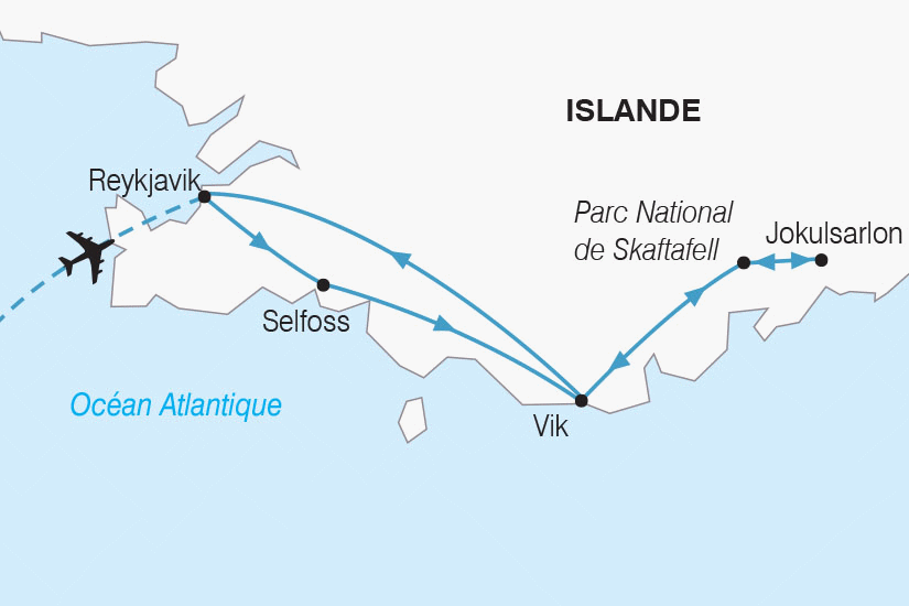 Circuit Saga Islandaise & Aurores Boréales reykjavik Islande