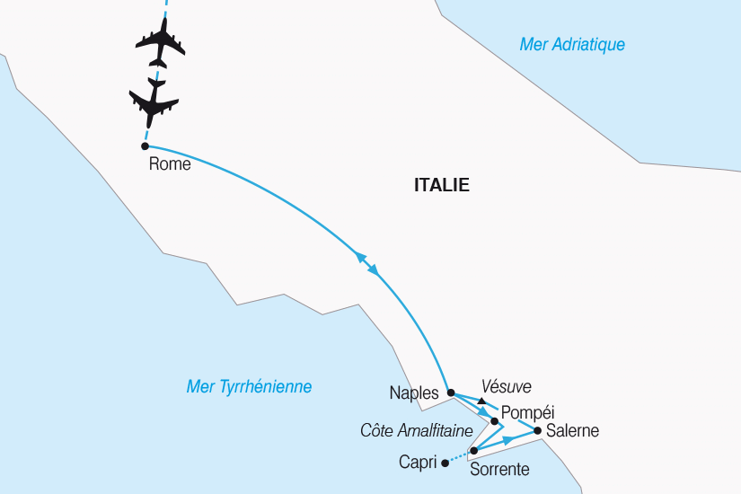 Circuit Rome et la merveilleuse Baie de Naples rome Italie